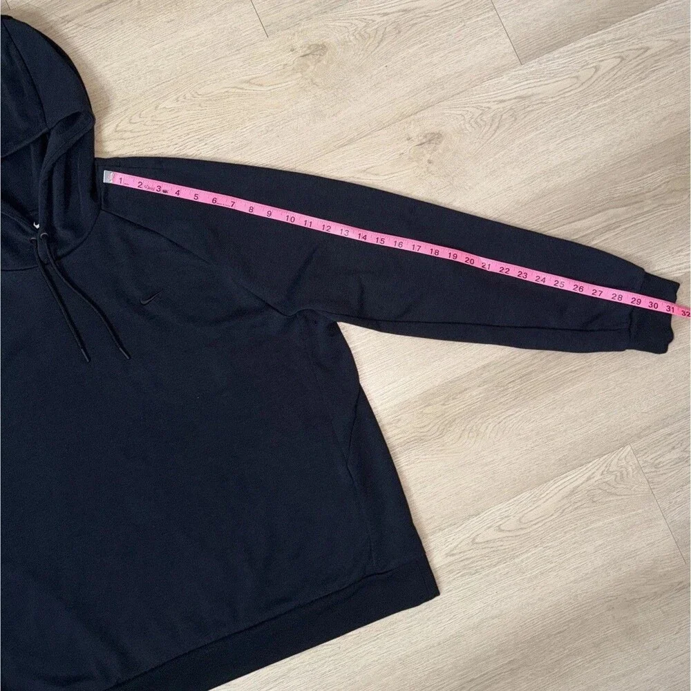 Nike Dri-FIT Men's Black Pullover Hoodie Sweatshirt - Size XL Move To Zero